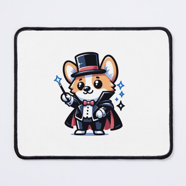 Item preview, corgi magician designed and sold by FerdiEverywhere.