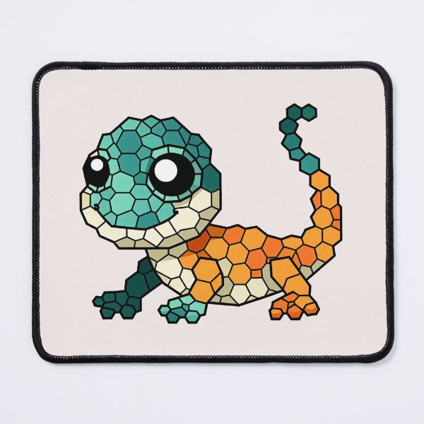 Item preview, lagarto hexagonal designed and sold by LemuellTrends.