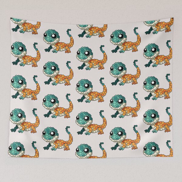 Aperçu de l'œuvre Lézard hexagonal créée et vendue par LemuellTrends.