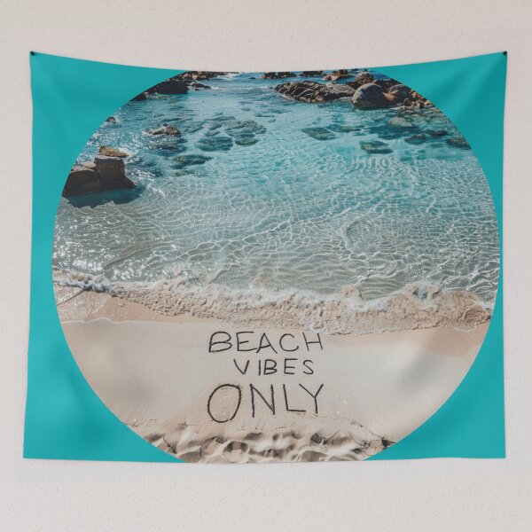 Item preview, High Focal Harmony: Sand-Written Beach Vibes Unveiled" designed and sold by Ace Apparel  Attire.