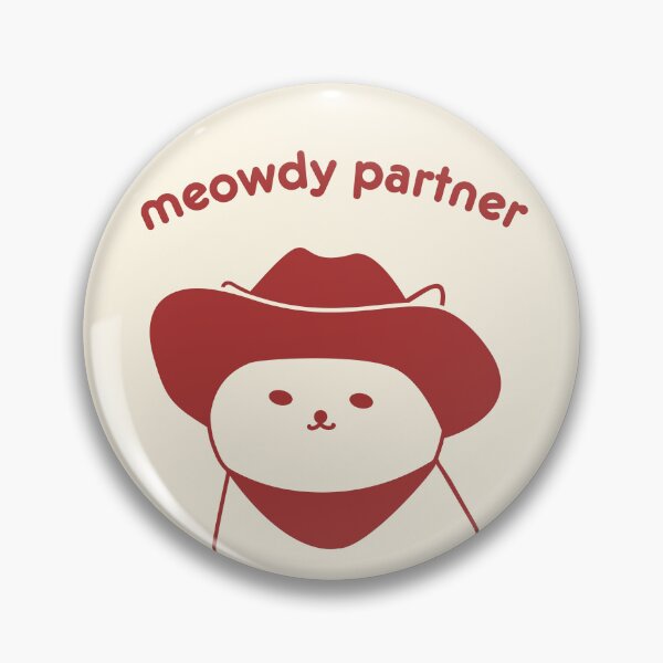 Item preview, Cute Cowboy Cat - Meowdy Partner designed and sold by patternjp.
