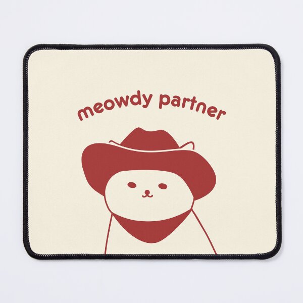 Item preview, Cute Cowboy Cat - Meowdy Partner designed and sold by patternjp.