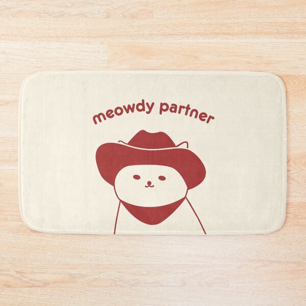 Item preview, Cute Cowboy Cat - Meowdy Partner designed and sold by patternjp.