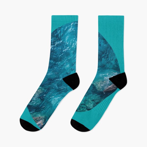 Item preview, Serene Seascape Captured from Aerial Heights designed and sold by Ace Apparel  Attire.