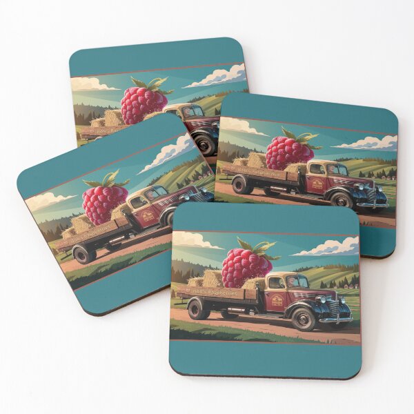 Item preview, Old Truck Hauling Raspberries designed and sold by RWCarpenter.