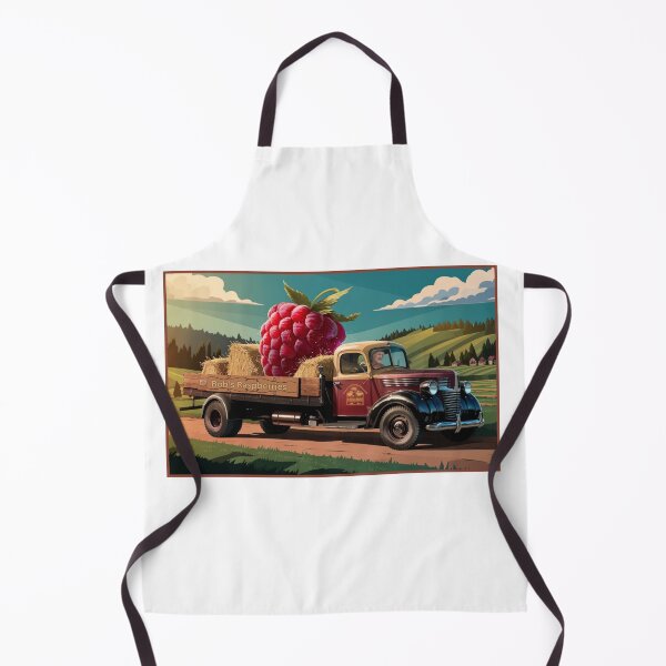 Item preview, Old Truck Hauling Raspberries designed and sold by RWCarpenter.