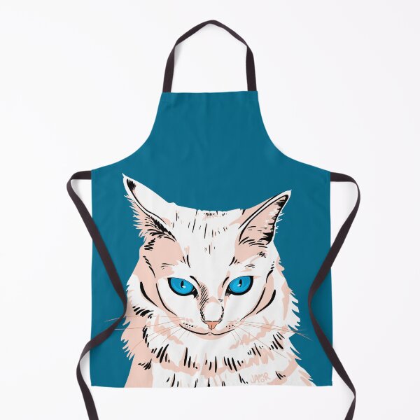 Item preview, White Cat Stare designed and sold by jastinamor.