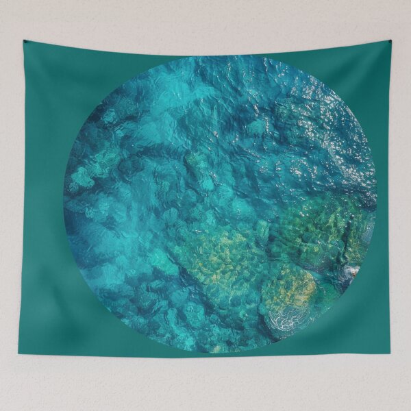 Item preview, Tranquil Aerial View of Clear Ocean Waters designed and sold by Ace Apparel  Attire.