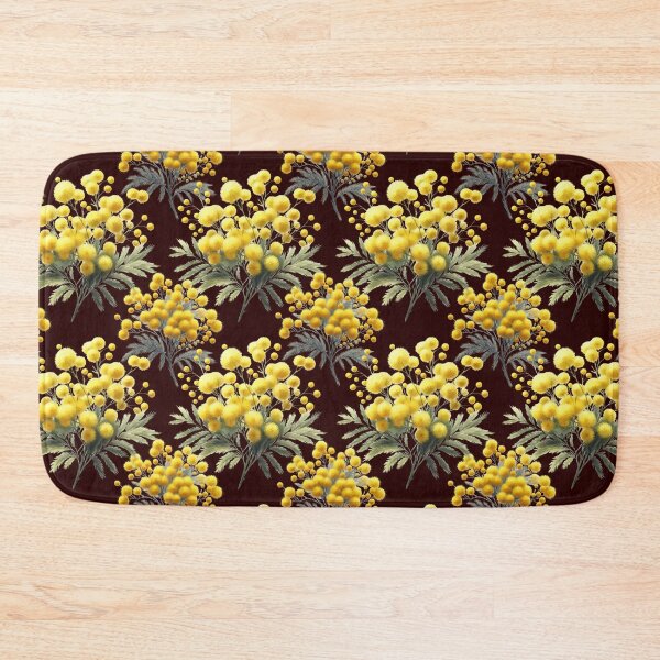 Item preview, Watercolor Yellow Mimosa. Mimosa Flower. Floral Pattern designed and sold by DesignHouse07.