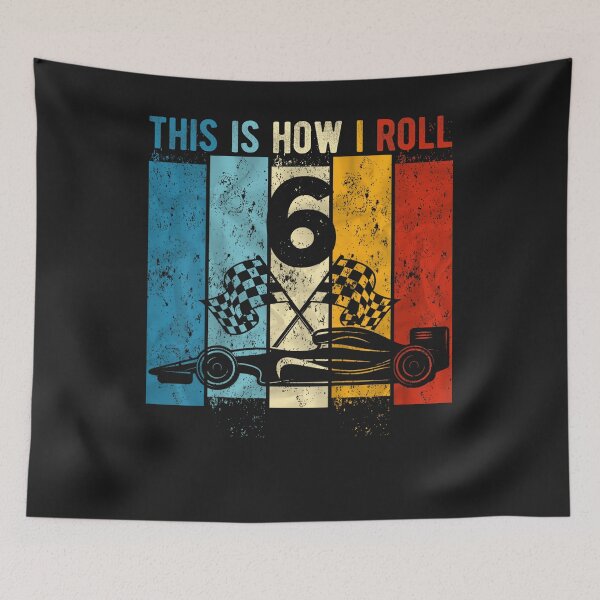 Item preview, Kids 6 Year Old Birthday Boy Race Car 6th Birthday Boy Racing designed and sold by DreamColor.