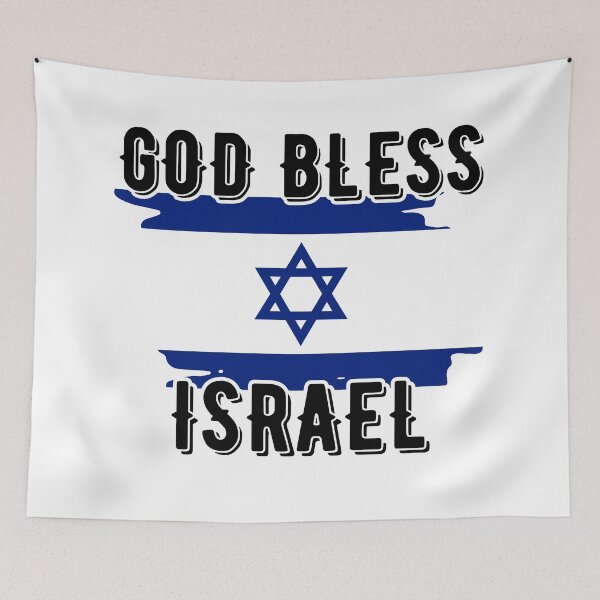 Item preview, God Bless Israel.  designed and sold by MoriaStore.