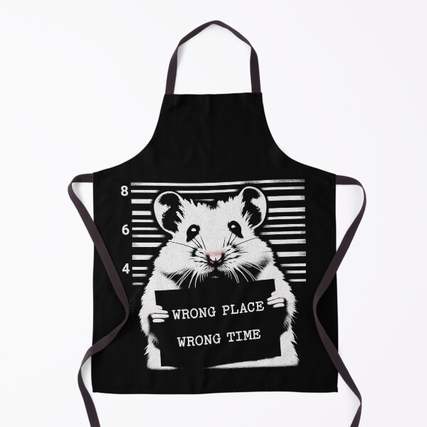 Item preview, Sad Hamster Meme - Wrong Place Wrong Time - Mugshot designed and sold by Urban-Alien.
