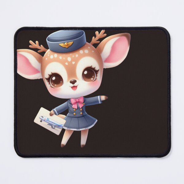 Item preview, Cute deer - air hostess! designed and sold by fribabywonder.