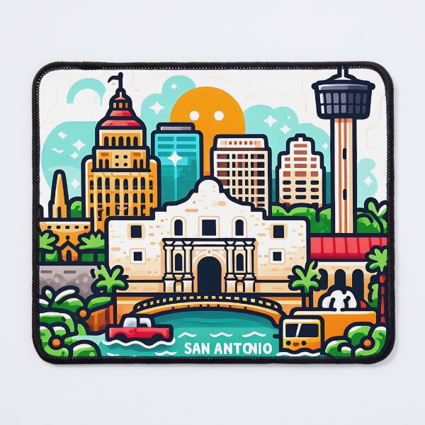 Item preview, Alamo San Antonio Texas  designed and sold by dearbedelia.