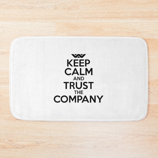 Item preview, Keep Calm and Trust the Company (black) designed and sold by Murder of Crows.
