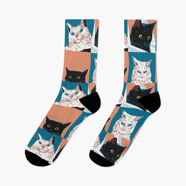 Item preview, Black Cats White Cats designed and sold by jastinamor.