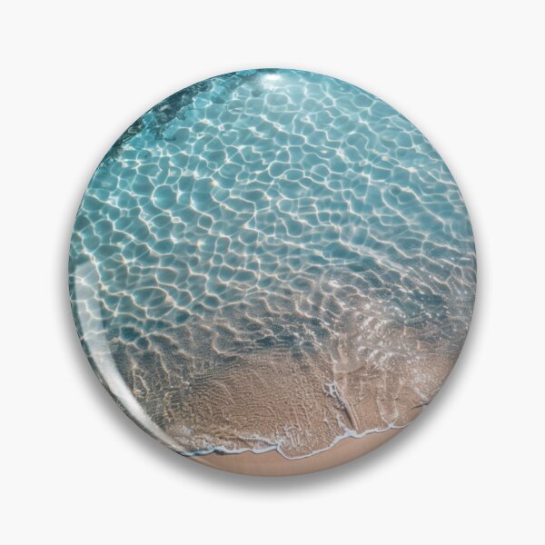 Item preview, Crystal-clear Waters: Aerial Tranquility at Midday designed and sold by Ace Apparel  Attire.