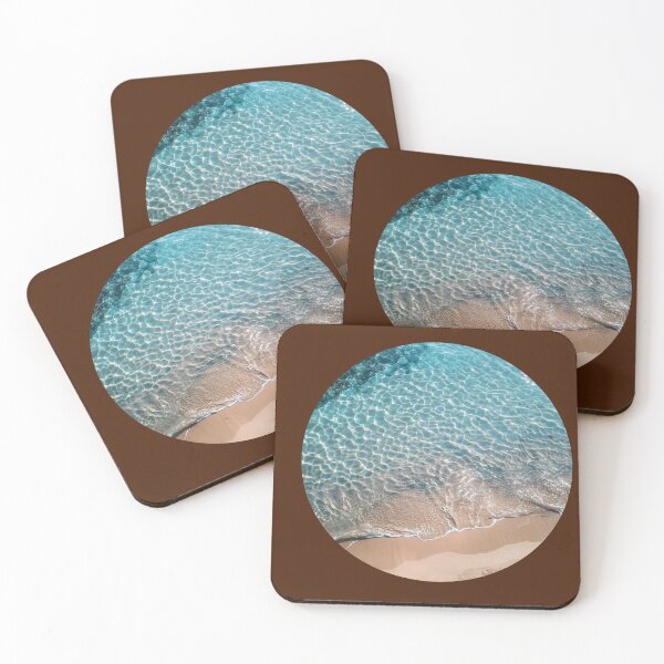 Item preview, Crystal-clear Waters: Aerial Tranquility at Midday designed and sold by Ace Apparel  Attire.