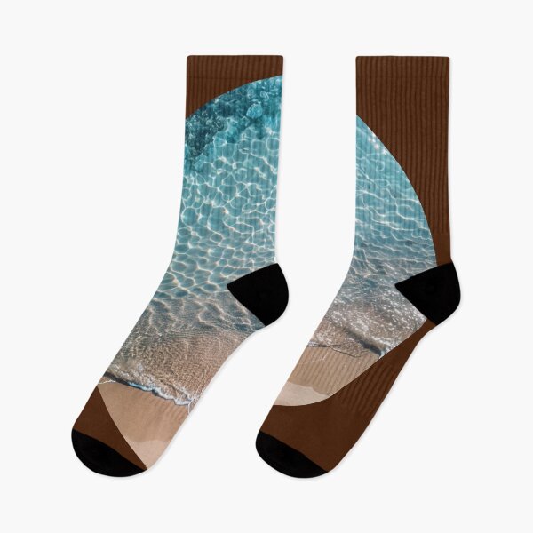 Item preview, Crystal-clear Waters: Aerial Tranquility at Midday designed and sold by Ace Apparel  Attire.