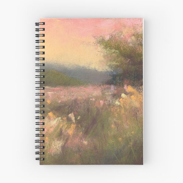 Item preview, A Meadow's Soft Whisper Soft Pastel Landscape designed and sold by TiffanyMackay.