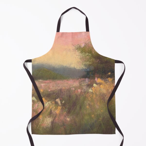 Item preview, A Meadow's Soft Whisper Soft Pastel Landscape designed and sold by TiffanyMackay.