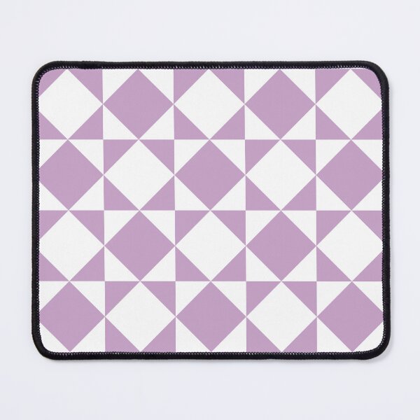 Item preview, Lilac & White Squares Pattern designed and sold by starrylite.