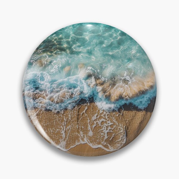 Item preview, Serene Coastal Beauty: Aerial Perspective Over Clear Ocean designed and sold by Ace Apparel  Attire.