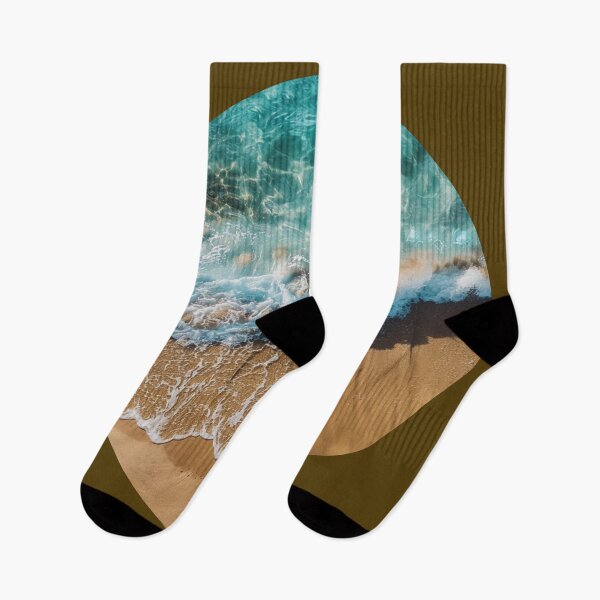 Item preview, Serene Coastal Beauty: Aerial Perspective Over Clear Ocean designed and sold by Ace Apparel  Attire.