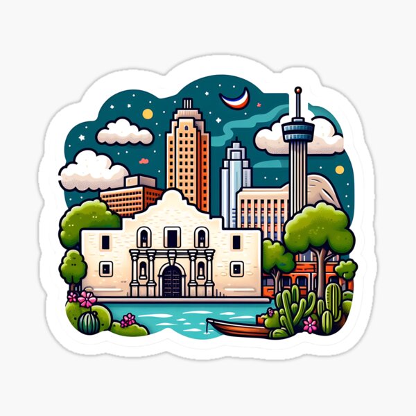 Item preview, A NIGHT IN SAN ANTONIO TEXAS designed and sold by dearbedelia.