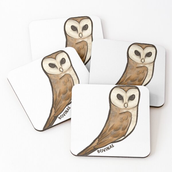 Item preview, Barn Owl designed and sold by Bovinae Art.