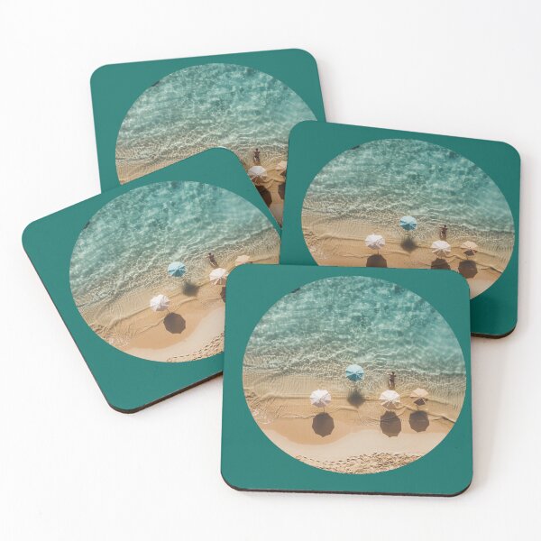 Item preview, Serene Coastal Beauty: Aerial Perspective Over Clear Ocean designed and sold by Ace Apparel  Attire.