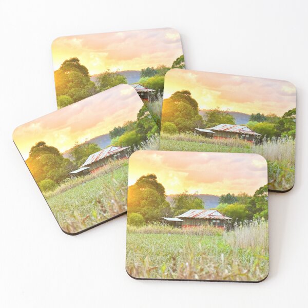 Item preview, Sunset on the abandoned shack designed and sold by cbrpix.