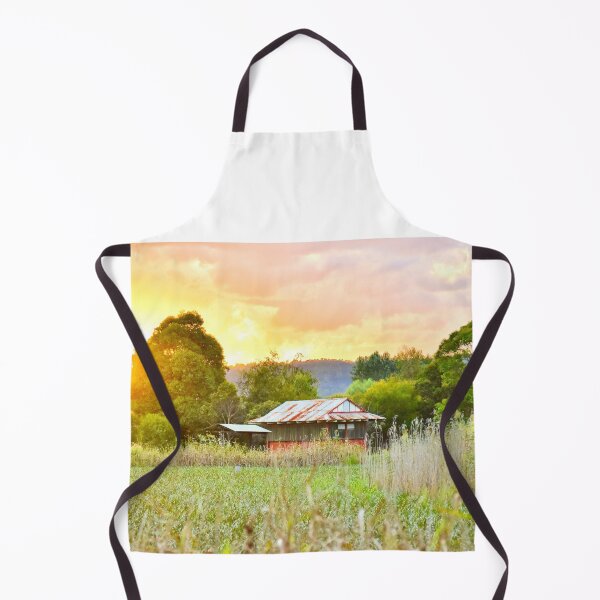 Item preview, Atardecer en la choza abandonada designed and sold by cbrpix.