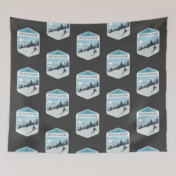 Item preview, Whistler Blackcomb in Canada designed and sold by nakkiyaclutter.