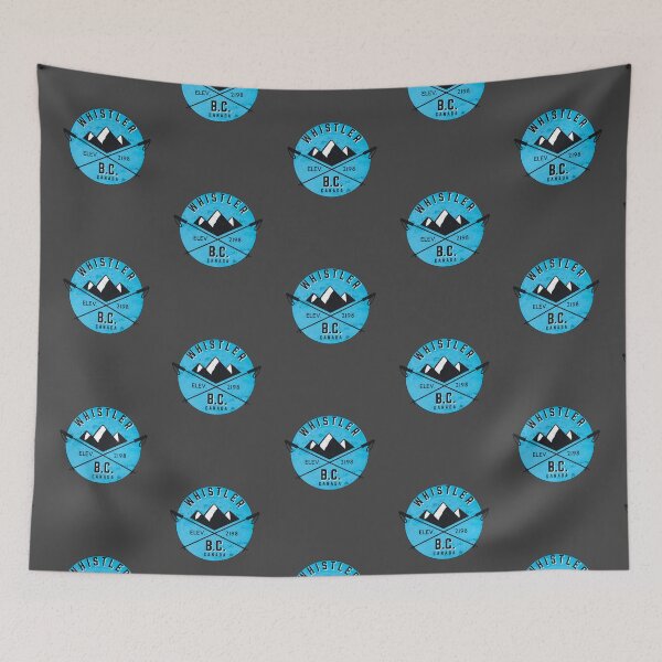 Item preview, WHISTLER BRITISH COLUMBIA CANADA SKIING SNOWBOARDING MOUNTAINS SKI  designed and sold by nakkiyaclutter.