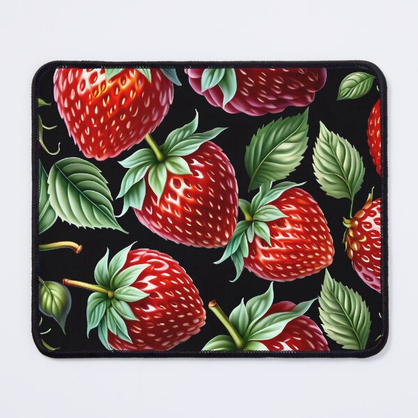 Item preview, Delicious Strawberry Fruit Pattern designed and sold by TheArtOfPat.