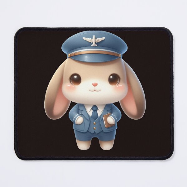 Item preview, Funny cartoon bunny pilot! designed and sold by fribabywonder.