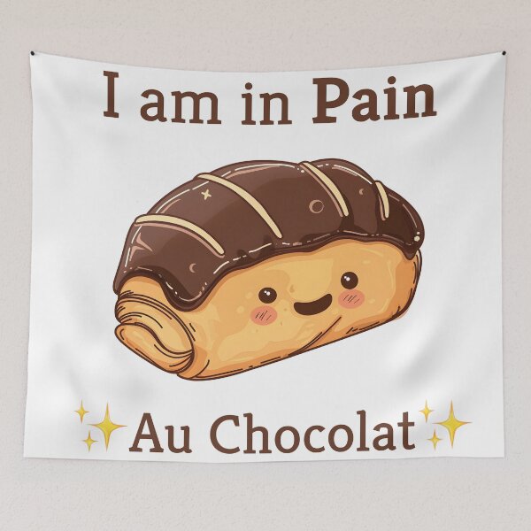 Item preview, I'm in Pain Au Chocolate designed and sold by CosmicOrangeCat.