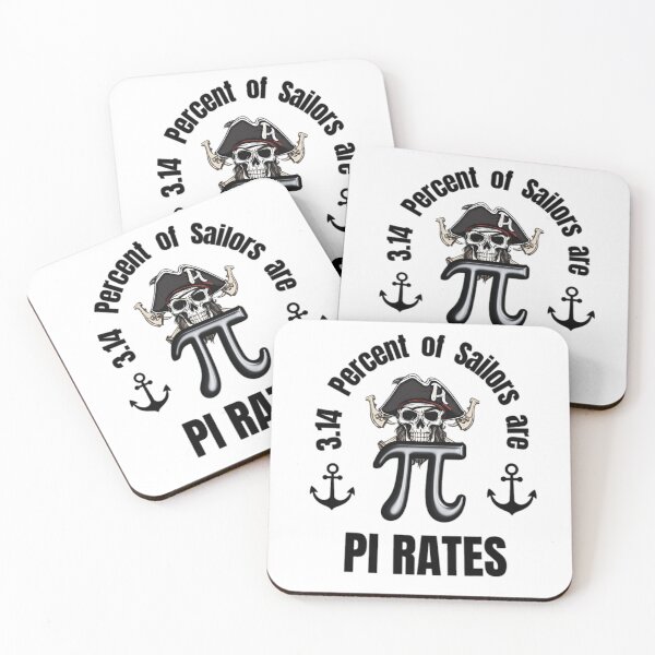Item preview, 3.14 Percent of Sailors are Pi Rates  designed and sold by prsagar01.