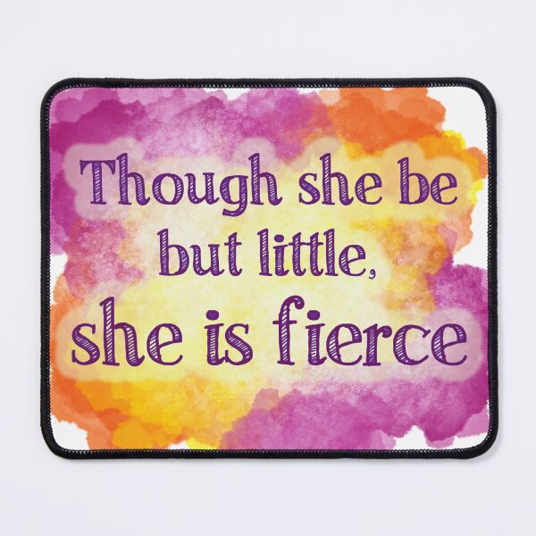Item preview, She is fierce designed and sold by PurpleCowStudio.