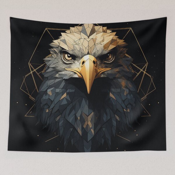 Item preview, Geometric eagle designed and sold by AstroRisq.