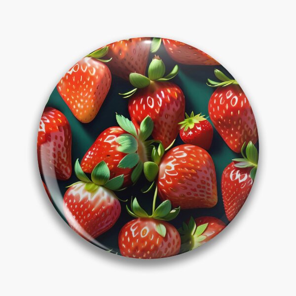 Item preview, Delicious Strawberry Fruit Pattern designed and sold by TheArtOfPat.