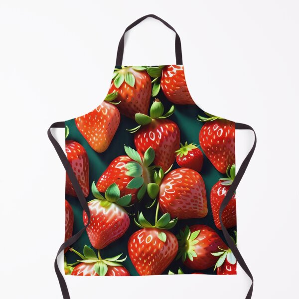 Item preview, Delicious Strawberry Fruit Pattern designed and sold by TheArtOfPat.