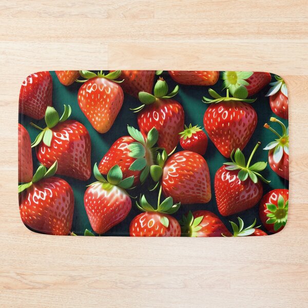 Item preview, Delicious Strawberry Fruit Pattern designed and sold by TheArtOfPat.