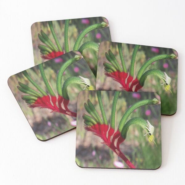 Item preview, Red Green Kangaroo Paw designed and sold by Designsbygroovy.