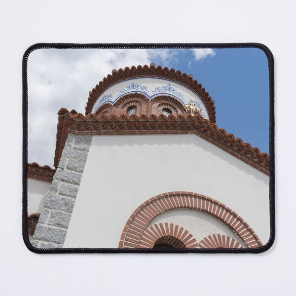 Item preview, Saint Archangels Church Facade Against the Sky designed and sold by Georgia Mizuleva.