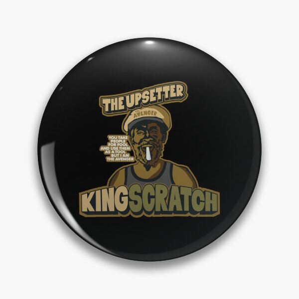 Item preview, King Scratch: Tribute Design for Lee Scratch Perry designed and sold by Boogosh.