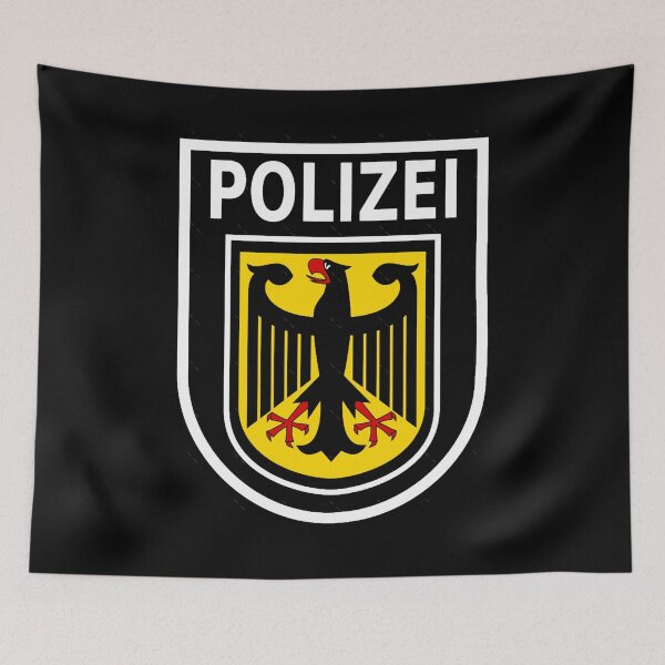 Artikelvorschau, Bundespolizei Deutschland BPOL Bundespolizei POLIZEI Logo entworfen und verkauft von TrineshiaHarp.