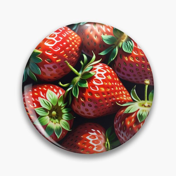 Item preview, Delicious Strawberry Fruit Pattern designed and sold by TheArtOfPat.