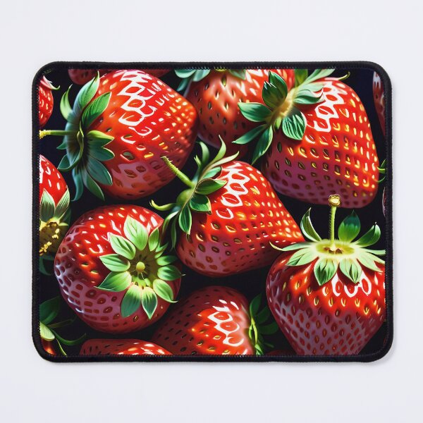 Item preview, Delicious Strawberry Fruit Pattern designed and sold by TheArtOfPat.